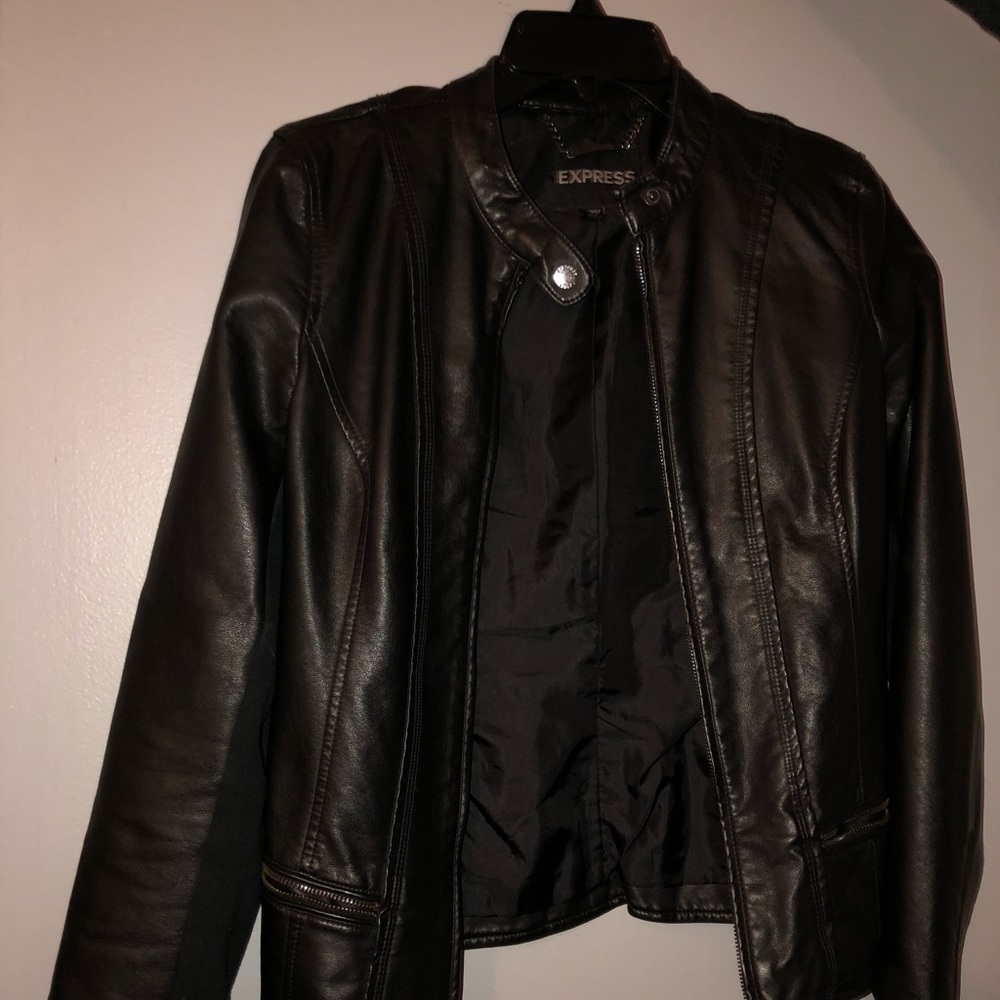 Express Minus the leather jacket